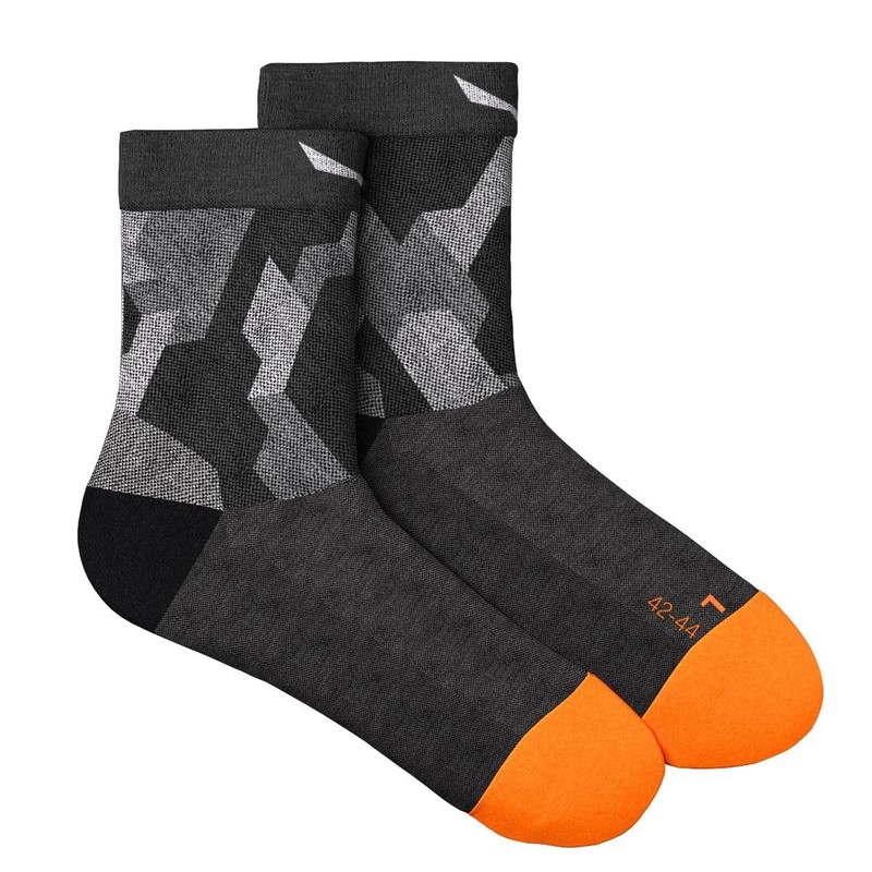 Salewa Men's Pedroc Camo Merino Quarter Socks Men's Hiking Socks