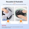 Mens Incontinence Boxer, Washable Incontinence Pants Leakproof Underwears Cotton Urine