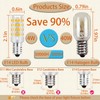 GFLSD E14 LED Bulb Dimmable,4W 120V 350LM T6 40W Halogen
