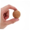 Kisangel 4pcs Foosball Game Balls Wooden Cork Balls for Indoor