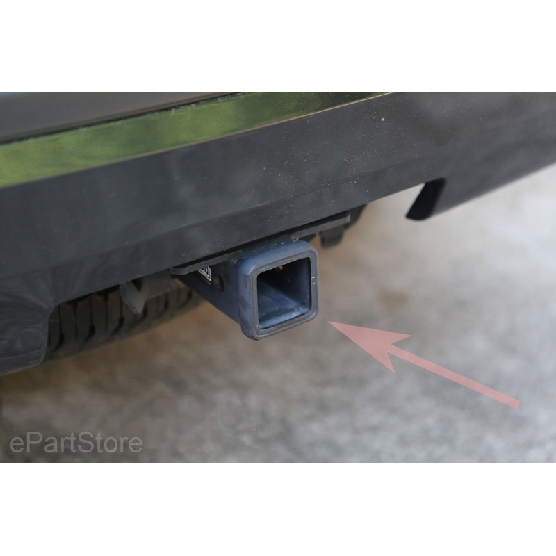 eVerHITCH USA Black Blue Flag Metal Hitch Cover Fits 2"