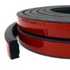 Rectangle Foam Rubber Seal, Self-Adhesive EPDM Foam Rubber Weather Stripping