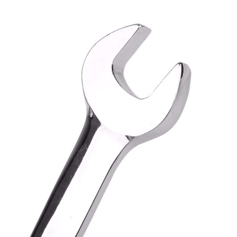 Vokenforu 12mm Ratchet Spanner, Ratcheting Combination Wrench, Hardened Chrome Vanadium