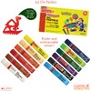 KOKUYO CAMLIN 12 Oil Pastels Shades Richer Inter-mixable Colours +