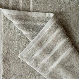 1888 Mills 625 GSM 100% Cotton Towel Set – 6-Piece Luxury Collection, Ultra Soft & Highly Absorbent – 2 Bath Towels, 2 Hand Towels, 2 Washcloths – Quick-Dry & Durable for Spa, Hotel, and Everyday Use