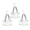 CHILDWEET 3Pcs Hanging Drying Net for Makeup Brushes Adjustable Cosmetic