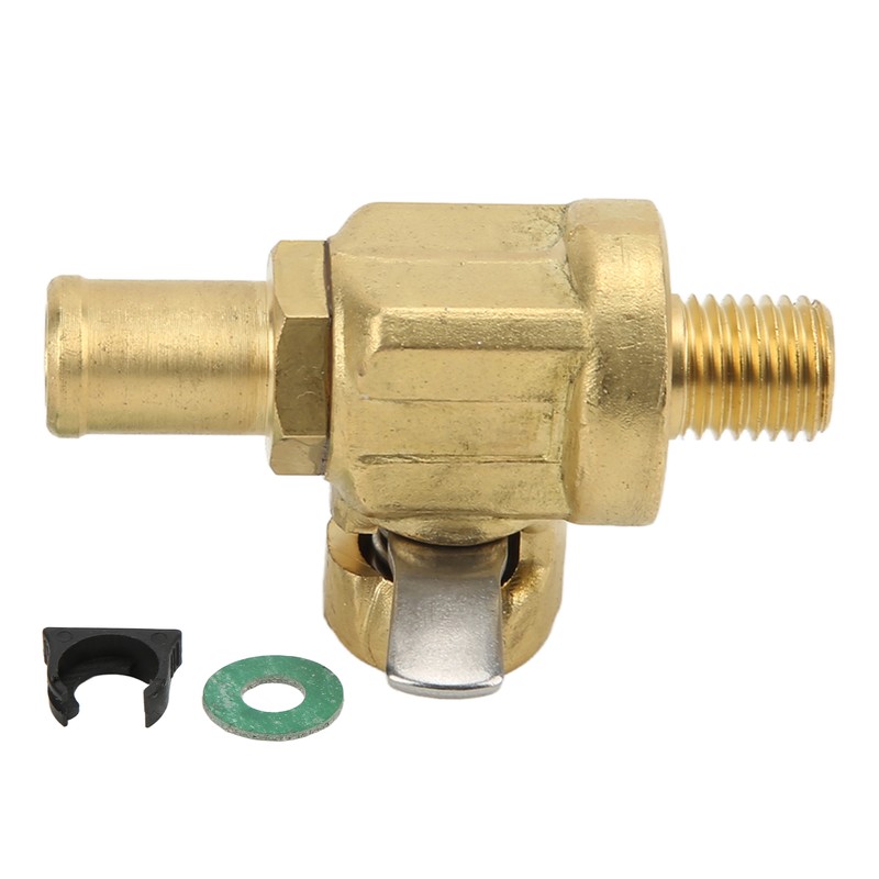F124N Engine Oil Drain Valve with Nipple Metal M10‑1.25 Thread