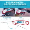 Kizen Digital Waterproof Instant Read Meat Thermometer - Red
