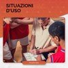 TEBASKET Lavagna da allenatore da pallacanestro, lavagna tattica professionale, doppio