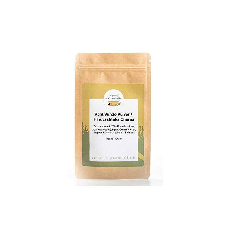 Eight Winds Powder / Hingvashtaka Churna