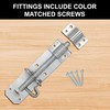 Primes DIY Brenton Strong Sliding Lockable Padbolt(8") Ideal for use