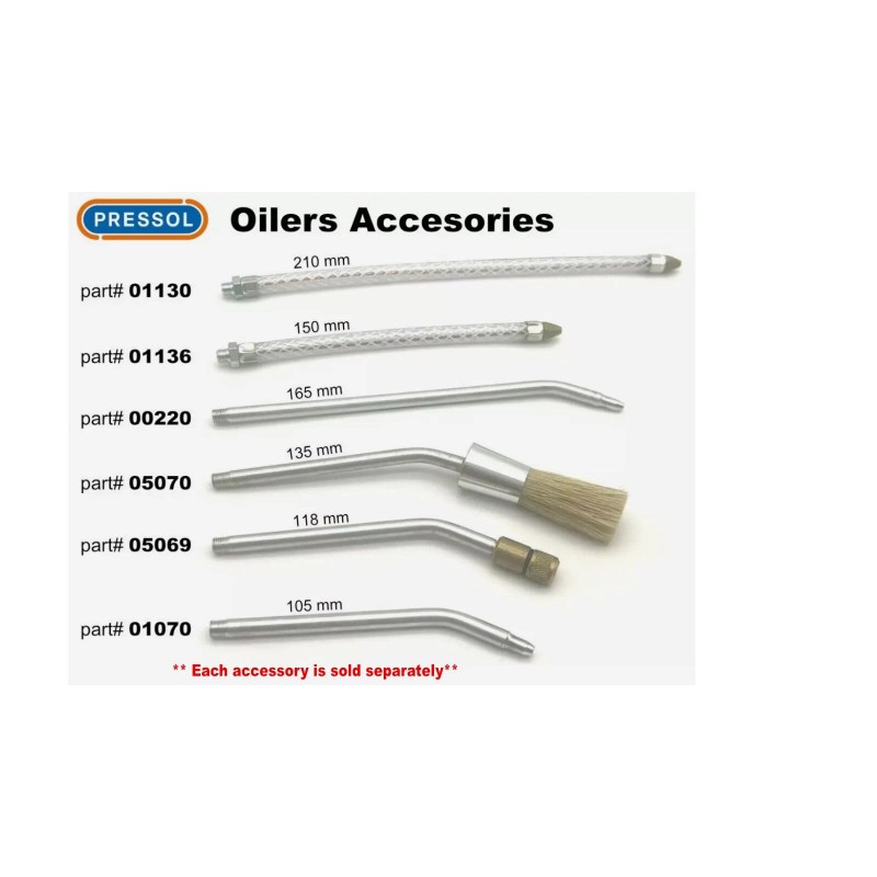 PRESSOL 04 111 DIY oiler-150 ml-PE-white EWKP-spout-105 mm