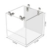 Suremita Hanging Bird Bath Cube Bird Bathtub Bath Shower Box