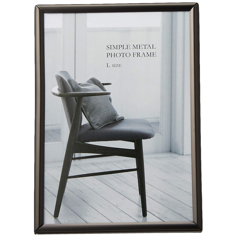 FUJICOLOR 505935 Photo Stand, 1204L Metal, Large, Black