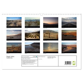 Death Valley California (Wall Calendar 2026 DIN A3 landscape), CALVENDO 12 Month Wall Calendar: Fascinating images of Death Valley, California