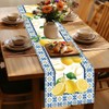 ANATTASOUL Table Runner Lemon 13"x72" Table Decorations, Durable Summer Dining