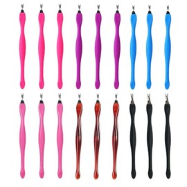 Lmyzcbzl Cuticle Trimmer, 18 Pcs Cuticle Remover, Cuticle Pusher, Nail Cuticle Remover, Nail Art Tools, Nail Cleaner Tool