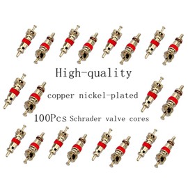 Z&D Valve Core Remover with 100 Pcs Car Truck Replacement Tire Tyre Valve Stem Core Dual Single Head Valve Core Remover Tire Repair Tool Set (Tire Repair Tool Set)