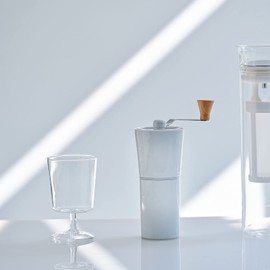 HARIO Glass Goblet S-GG-300 Small Capacity 10.1 fl oz (300 ml), Transparent Glass, Tableware, Simple, Home Cafe