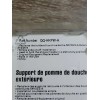 JR Products Exterior Shower Head Bracket White. QQ-HKPW-A