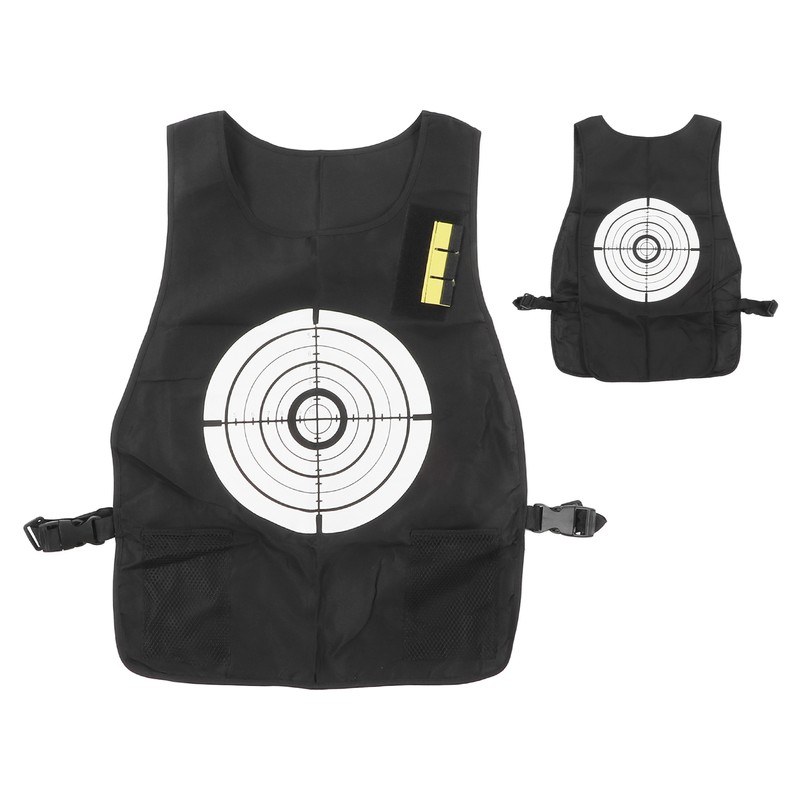 Double Sided Water Activated Target Vest Scoring Game Water Toys