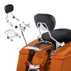 TCMT Detachable Passenger Backrest Sissy Bar With 2 Up Air