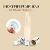 AJLTPA 6Pcs 1oz 30ml Clear Airless Pump Bottles with Funnel,