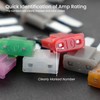 (25Pcs) 7.5 Amp Micro2 Car Fuses, 7.5A Automotive Fuses, Blade