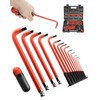 ROTATION 14PC Jumbo Hex Key Set - Metric 1.5-19mm Long