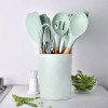 K&H Set 12 Espatulas Brochas De Silicona Antiadherente Cocina