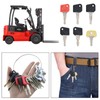 6 Piece Replacement Ignition Key Set, Motorcycle Ignition Switch Construction