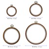 8 PCS Embroidery Ring Frame, YUENPUN 4 Sizes Plastic Cross