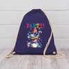 Turnbeutel Rucksack - Accessoire - Party Dino personalisiert I Party