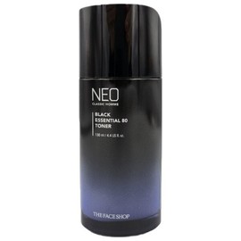 The Face Shop 더페이스샵 네오 클래식옴므 블랙 에센셜 토너 130ml The Face Shop Neo Classic Homme Black Essential Toner 130ml