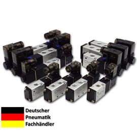 Pneumatic Valve 3/2 Way Solenoid Valve 1/4 Inch 24 Volt DC (3/2 Way 1/4 Inch 24 Volt DC)