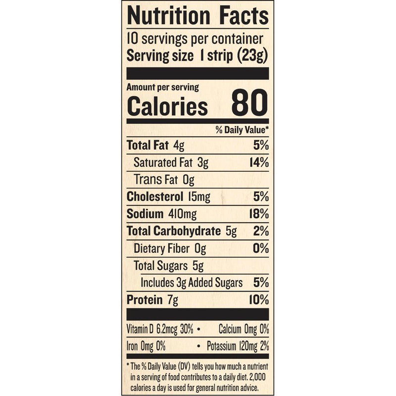 EPIC Snack Strips, Smoked Salmon, Paleo Friendly, 0.8 oz Strips,