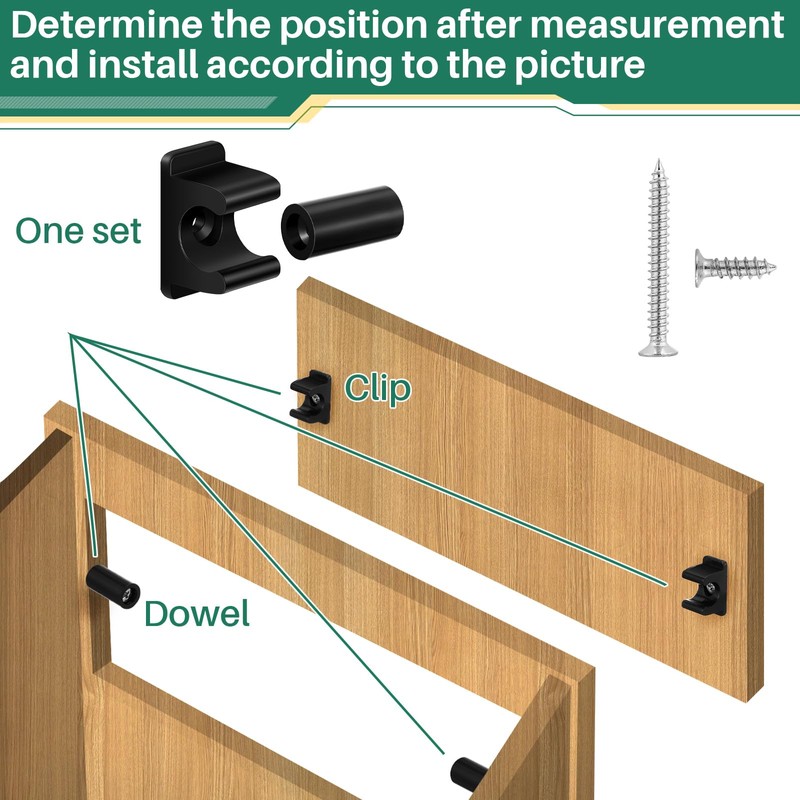 Juexica False Cabinet Front Clip False Drawer Front Clips Sink