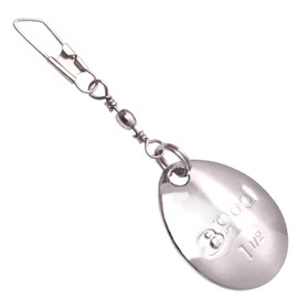 Megabass 37262 8Pod TACO-LE BLADE Squid Jig, Silver