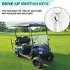 Drive-up Ignition Keys (10 PCS) Fits CLUBCAR EZGO YAMAHA Golf