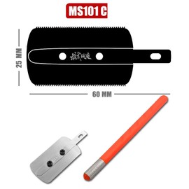 2 handles and 4 blades Irregular Shape Handsaws Mini Hand Saws For Scale Military Model Modification Hobby Modeling Tool