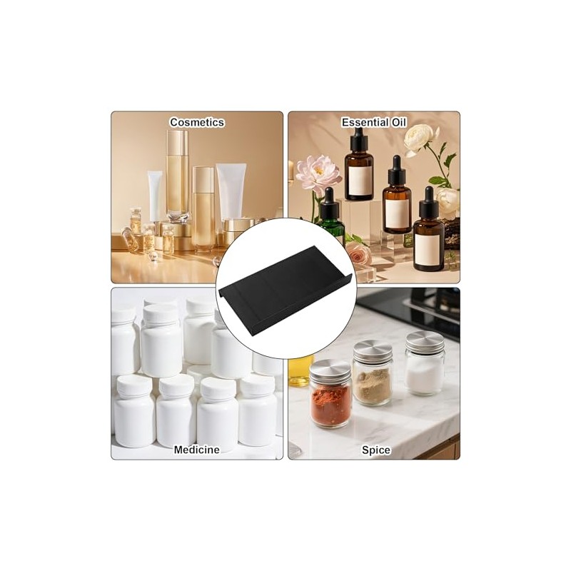Spice Rack Drawer Kitchen Spice Organiser Pack of 6 |