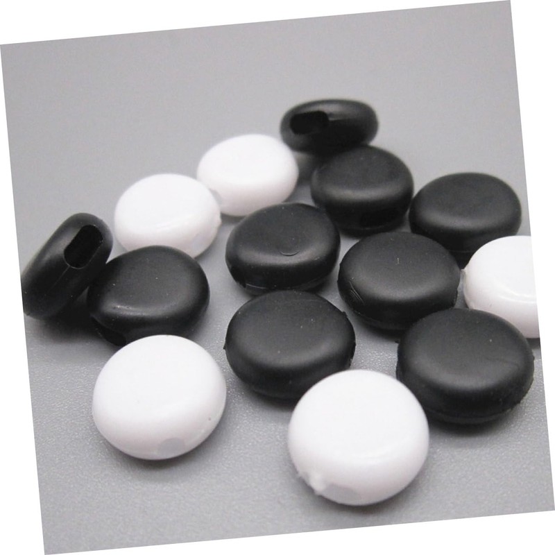 FOMIYES 100pcs Adjustable Buckle Anti Slip Button for Comfortable Fit