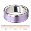 Smart Ring Purple Pedometer Deep Waterproof Lightweight Smart Health Ring