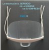 20 Cubre Boca Transparente Reusable Anti Salpicaduras Saliva