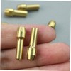 DOITOOL 24pcs Brass Collet for Rotary Tools Golden Compatible with