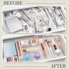 STORi SimpleSort 10-Piece Stackable Clear Drawer Organizer Set | Multi-size