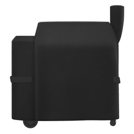 Heavy Duty Waterproof Grill Cover Compatible with Traeger Pro 22 & 575 Series and Traeger Pro 34 & 780 Series Wood Pellet Grill and Smoker, Texas and More, Full Length Barbecue Grill Cover, Black