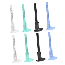 KICHOUSE Dial Calipers 8pcs Mini Measure Tool Gauge Metal Caliper Vernier Scale Calipers