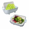SUL Kitchen Strainer Colander Bowl Pasta Drainer Plastic Colander Multifunctional