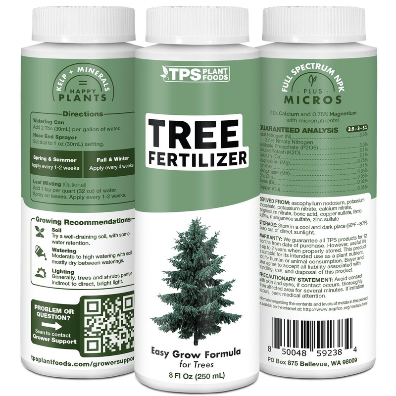 TPS NUTRIENTS Tree Fertilizer for All Trees and Shrubs, Liquid